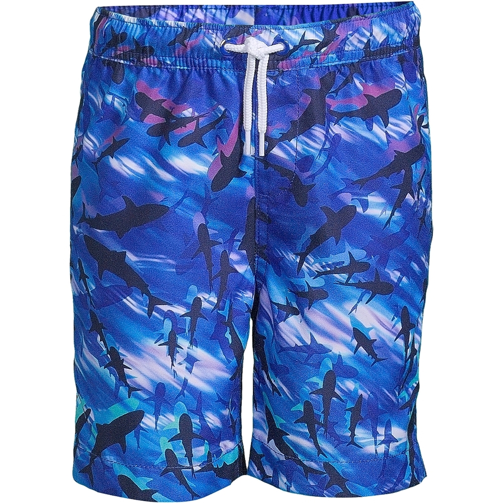 New Lands End boys swim trunk UPF 50 size 8 / size M